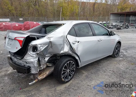 2016 Toyota Corolla S Plus из США, поврежденный, VIN 5YFBURHE1GP520807